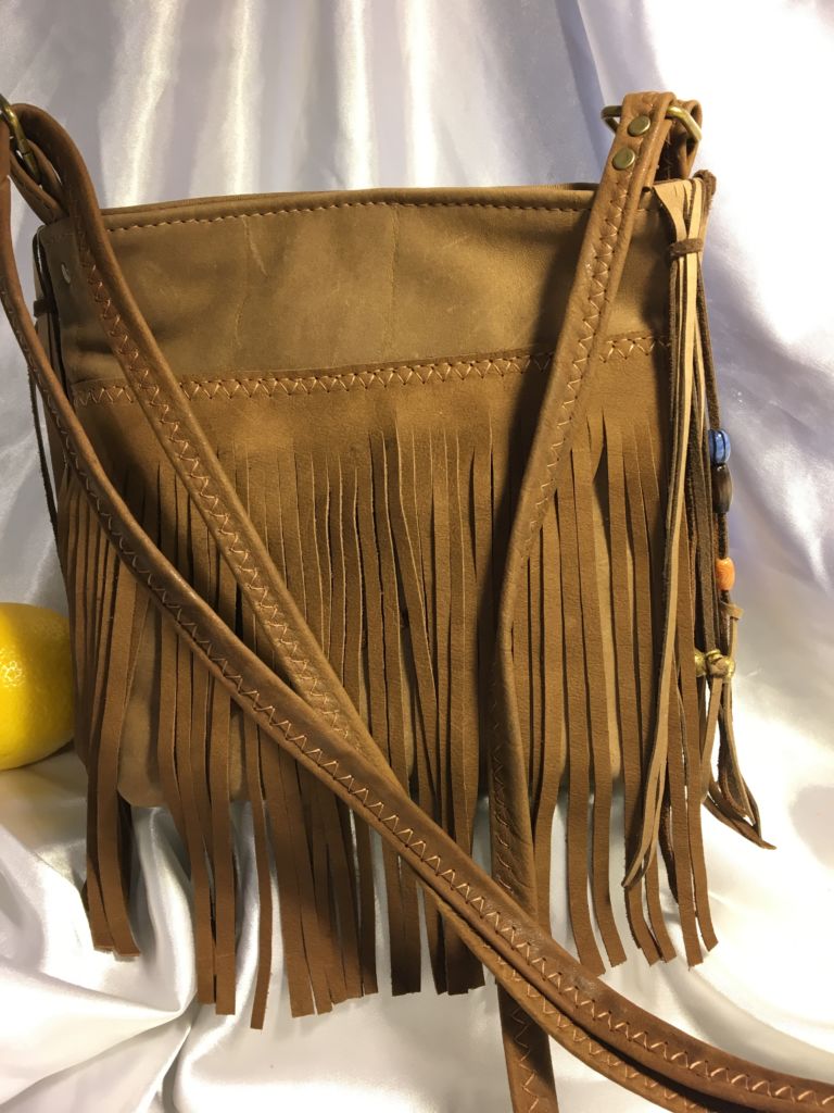 fringe side bag